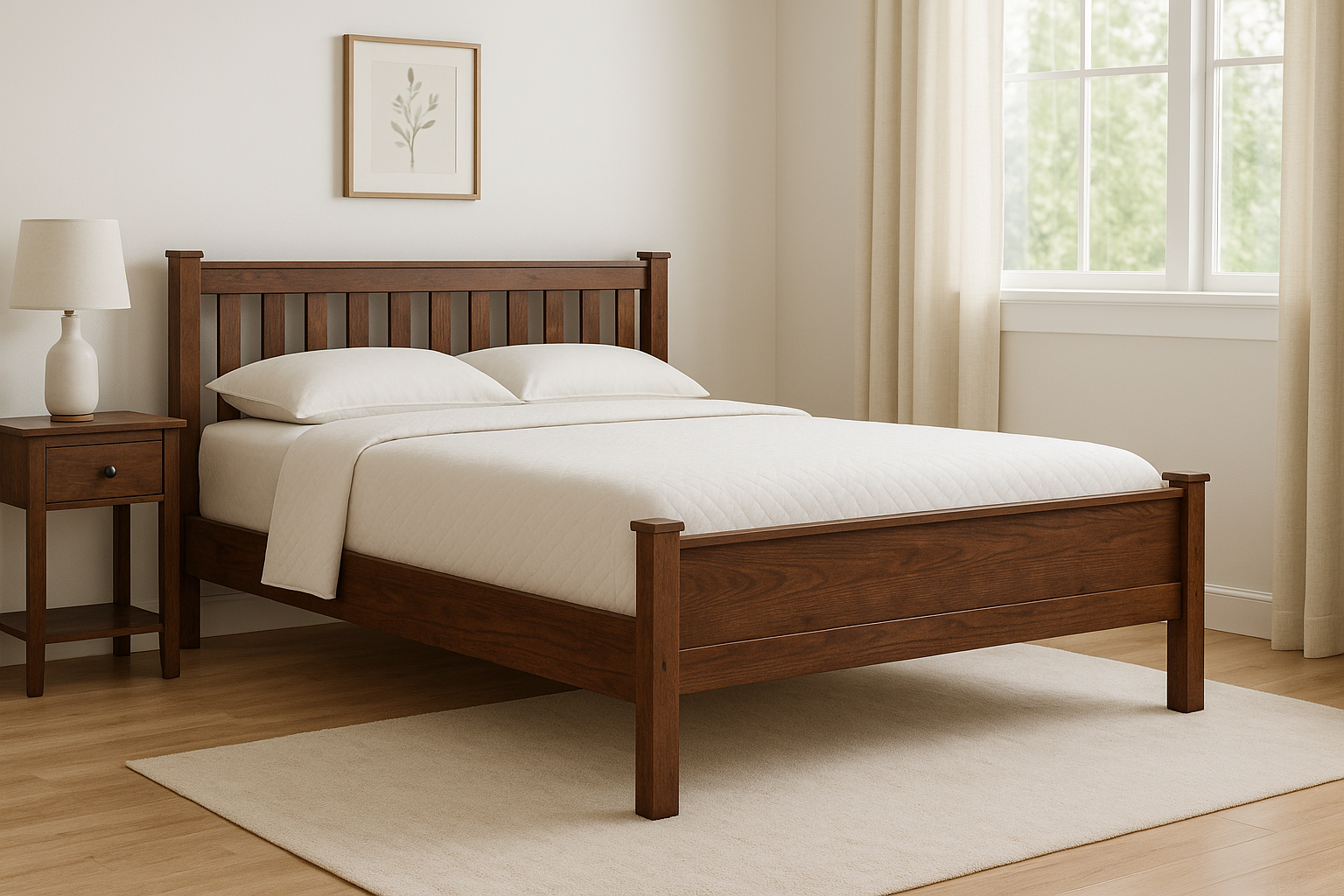 Wooden Bed Frame Plans Queen Size for Beginners: Complete DIY Guide