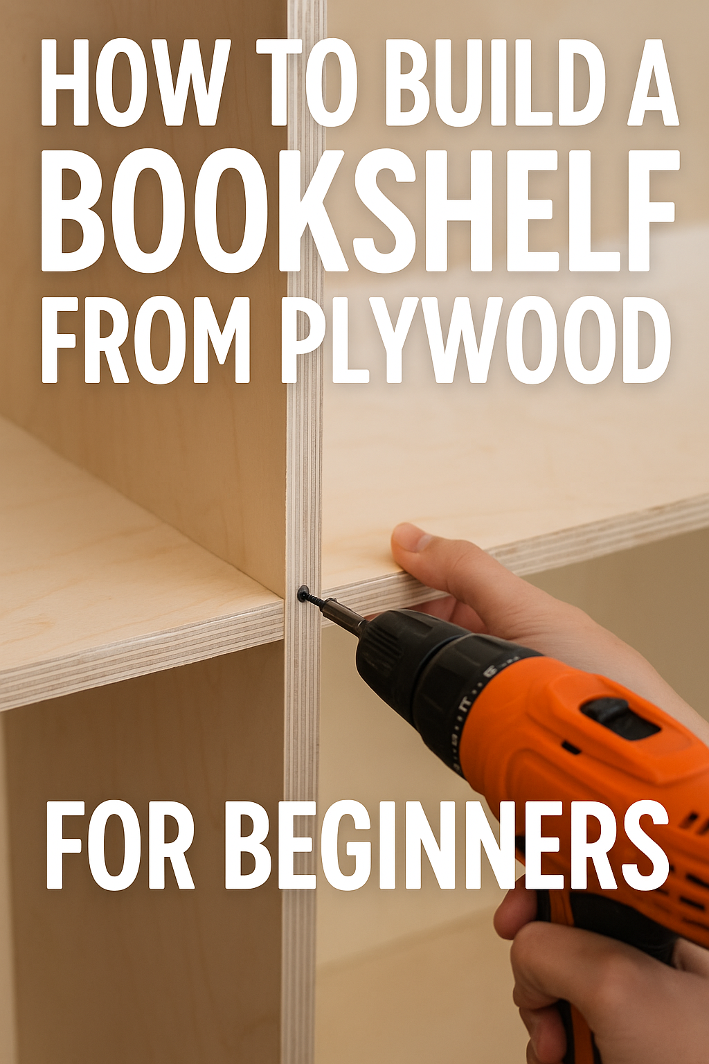 How to Build a Bookshelf from Plywood for Beginners: Step-by-Step Tutorial