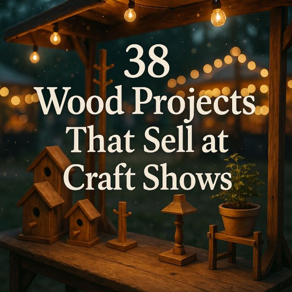 Wood Projects That Sell at Craft Shows – 38 Proven Ideas + Pricing & Build Guides