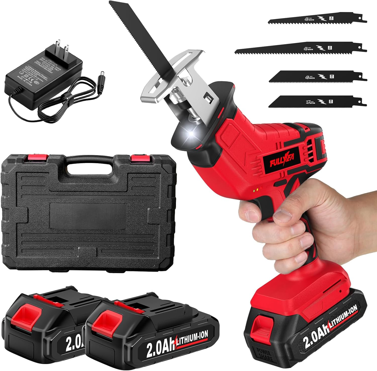 FULLYEA Cordless Reciprocating Saw Review 2025 – A Compact Powerhouse for DIY and Professionals