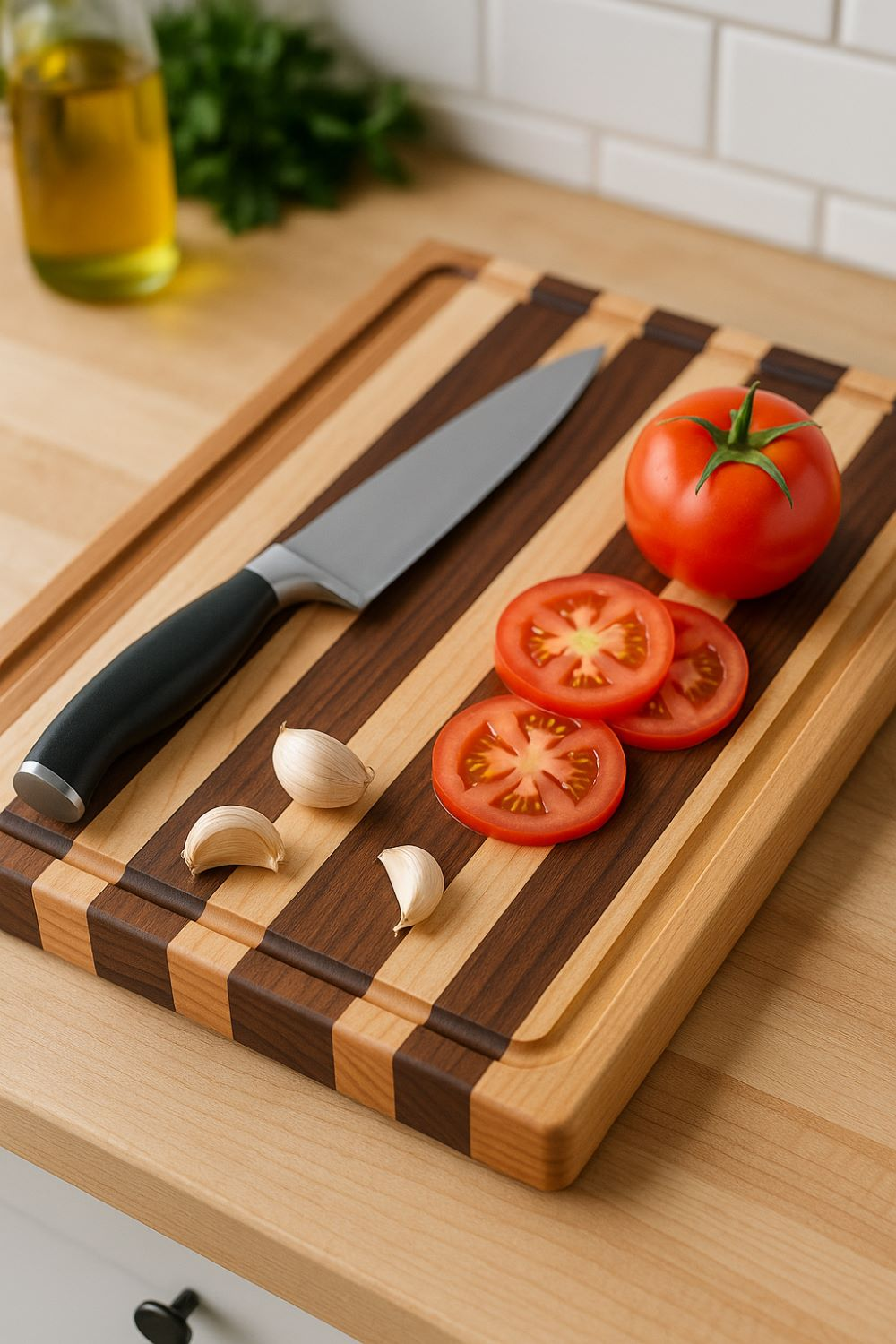 How To Make Classic Edge-Grain Cutting Board That Sells